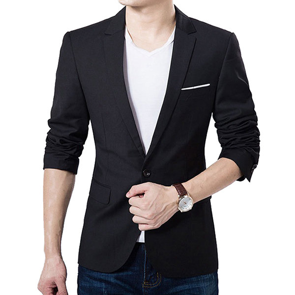 Spring Autumn Fashion Casual Business Slim Fit Best Cool Blazers for ...