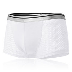Fashion Sexy Underwear Mesh Super Breathable U Shaped Boxer Briefs for ...